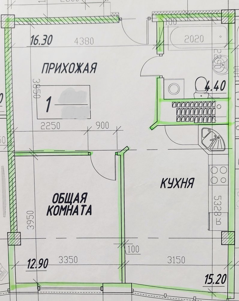 Квартира - 50.00